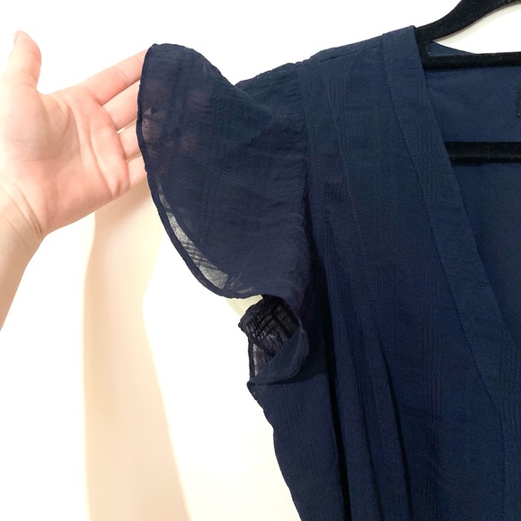 NEW WITH TAGS. Dotti. Navy blue dress. Size 12. - Picture 3 of 5